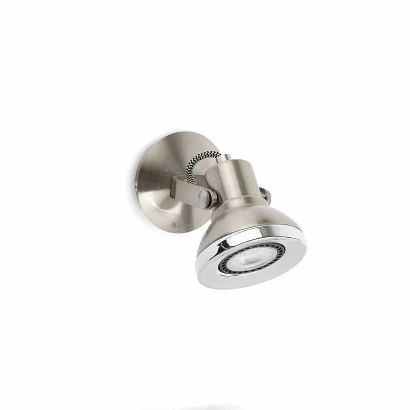 Wandspot RING-1 GU10 Nickel-Matt