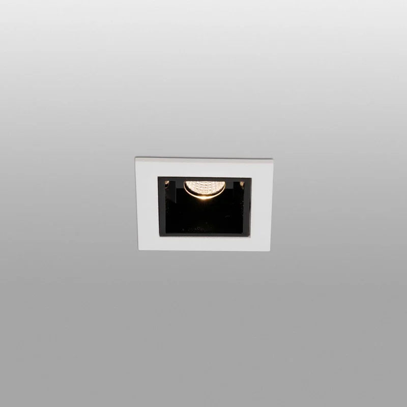 LED Einbaustrahler TROOP 2W 3000K Weiß, Schwarz