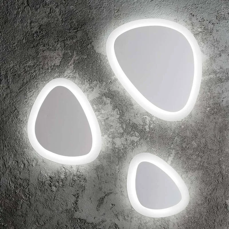 LED Wandleuchte Gingle Klein Weiß