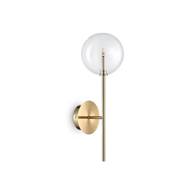Wandleuchte Equinoxe Messing-Antik