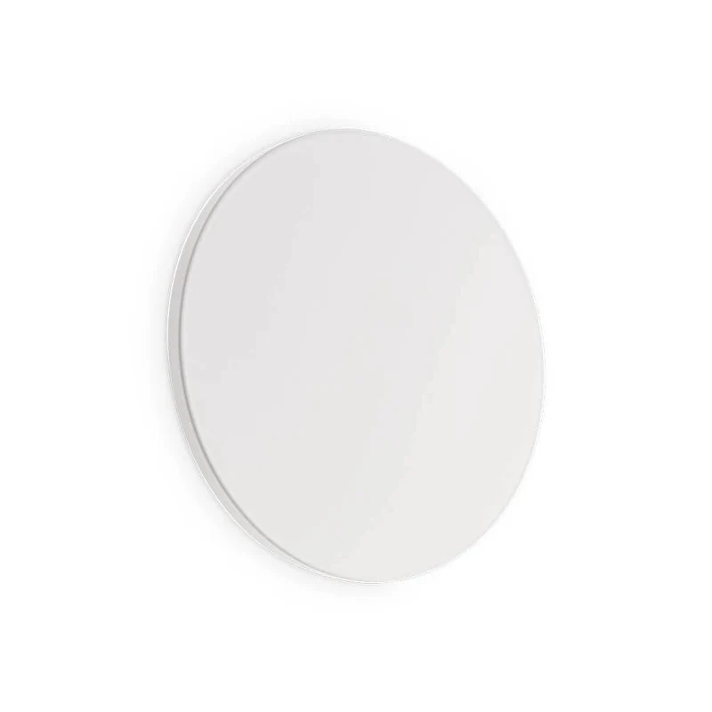 LED Wandleuchte Cover Rund Groß Weiß