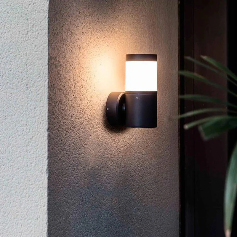 LED Außenwandlampe PLIM 2 3000K IP65 Dunkelgrau
