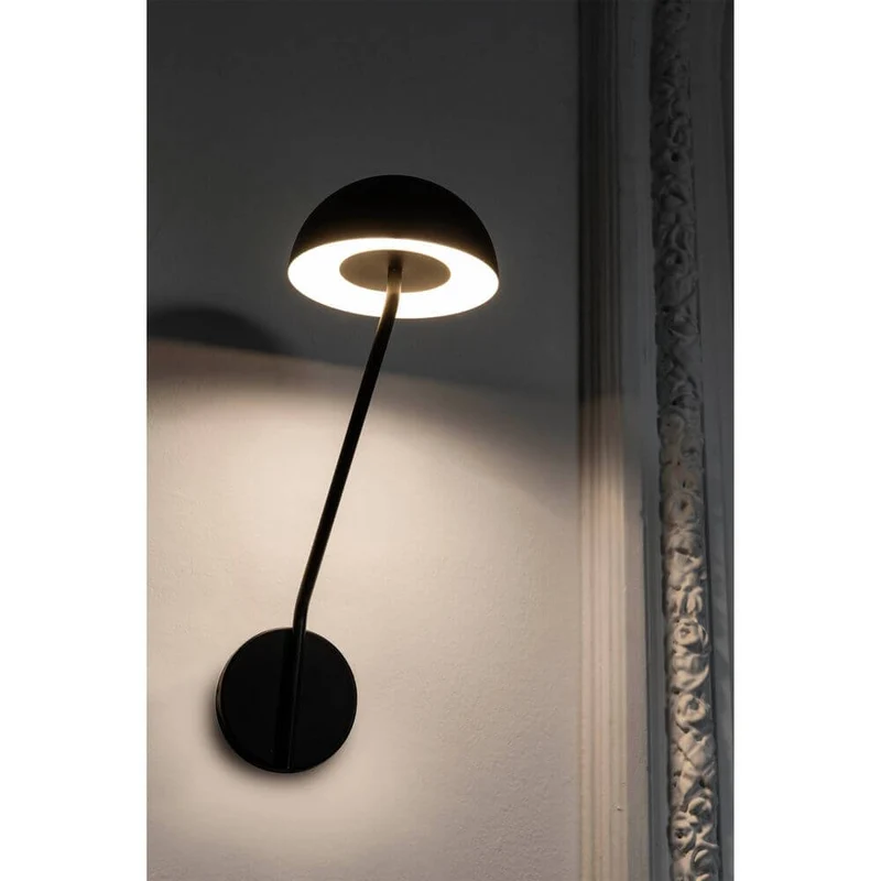 LED Lese-Wandlampe PURE 6W 3000K Schwarz