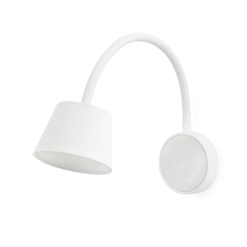 LED Lese-Wandleuchte BLOME Weiß
