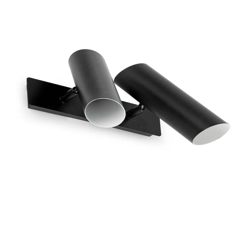 Wandlampe 2-flammig LINK Schwarz