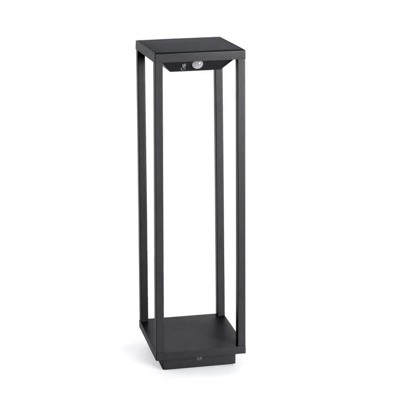 LED Solar Wegeleuchte SAURA mit Bewegungsmelder IP54 Dunkelgrau