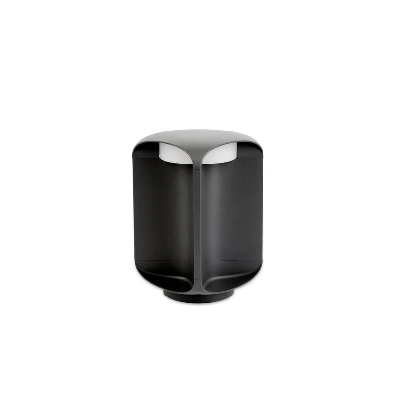 LED Sockelleuchte BU-OH 26cm IP65 Dunkelgrau