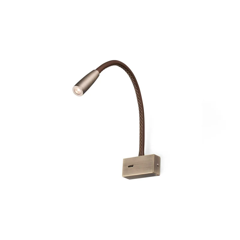LED Wand-Leselampe LEAD 3W 3000K Bronze