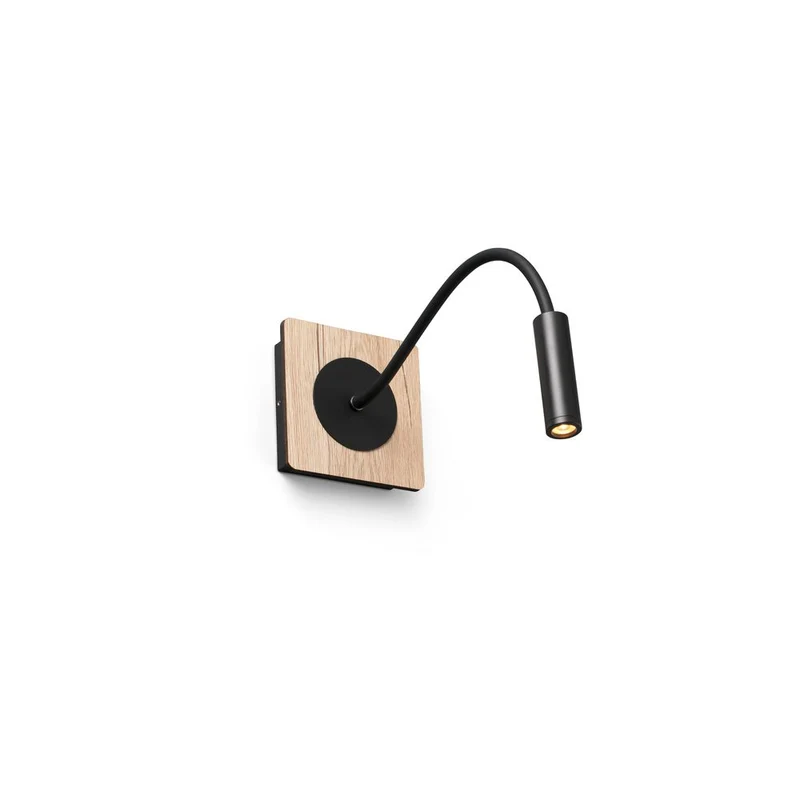 LED Leselampe MOOD 2W 3000K Braun, Schwarz