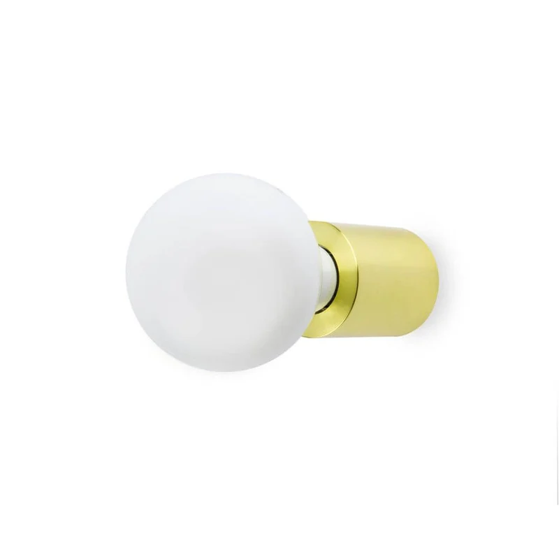 Wandleuchte TEN Goldfarben-Satin