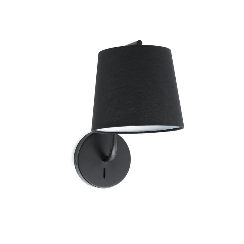 Wandlampe BERNI Schwarz