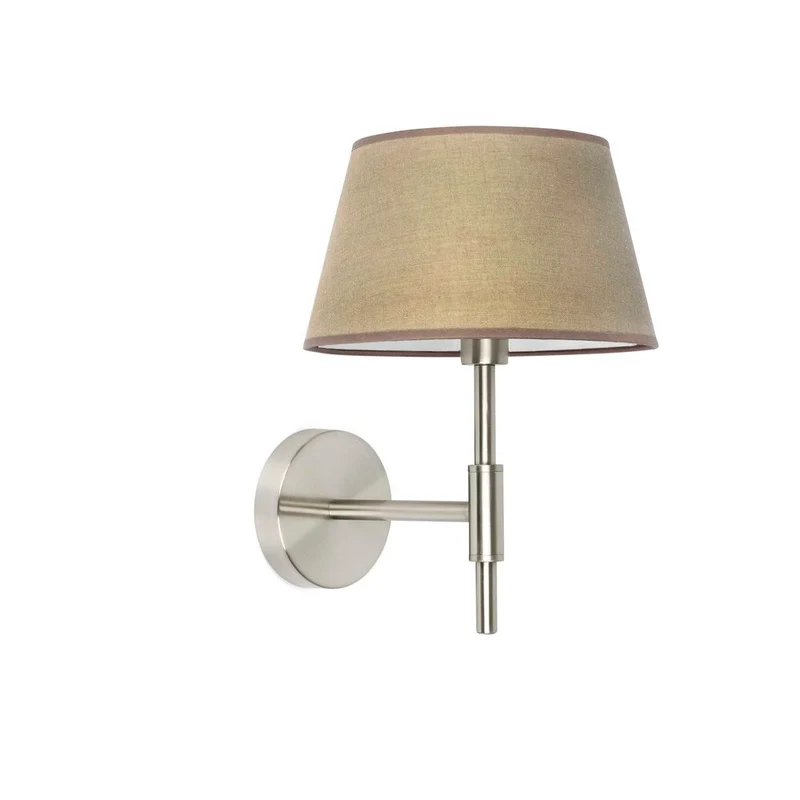 Wandleuchte MITIC Nickel, Beige