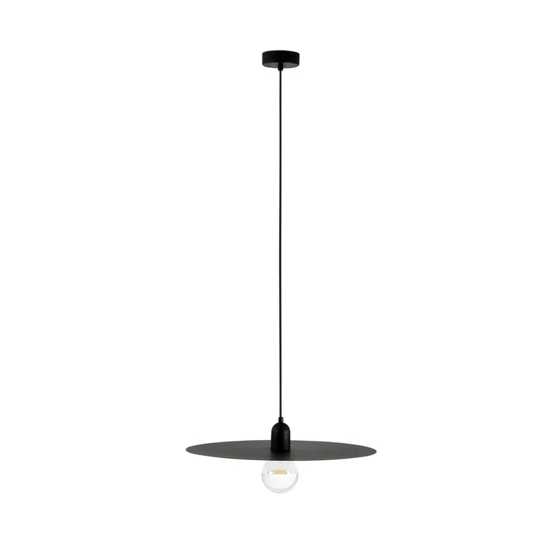 Pendelleuchte PLAT Schwarz