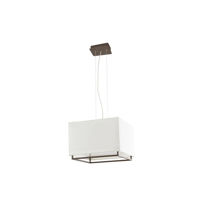 Pendelleuchte VESPER-2 3-flammig Braun, Beige
