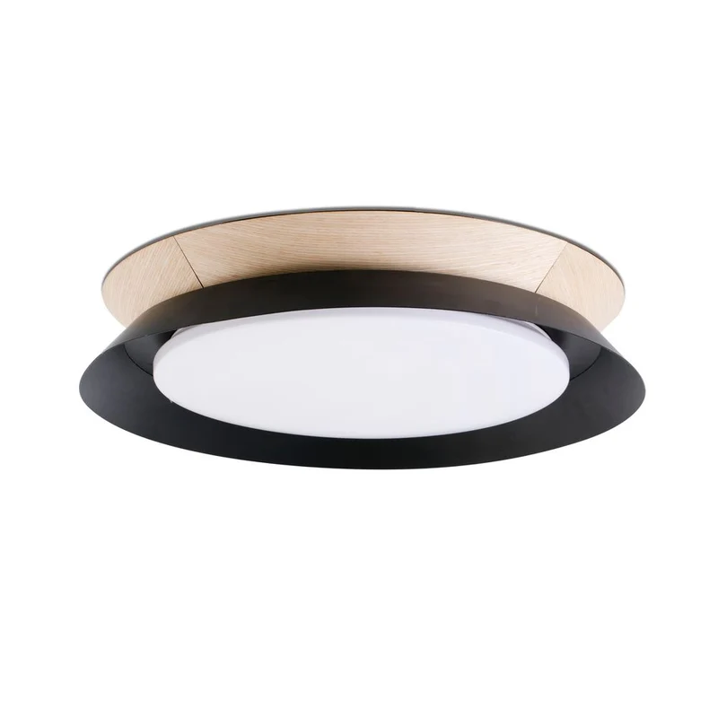 LED Deckenlampe TENDER 24W 3000K Schwarz, Braun