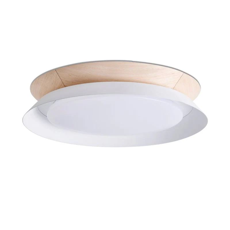 LED Deckenleuchte TENDER 24W 3000K Weiß, Braun
