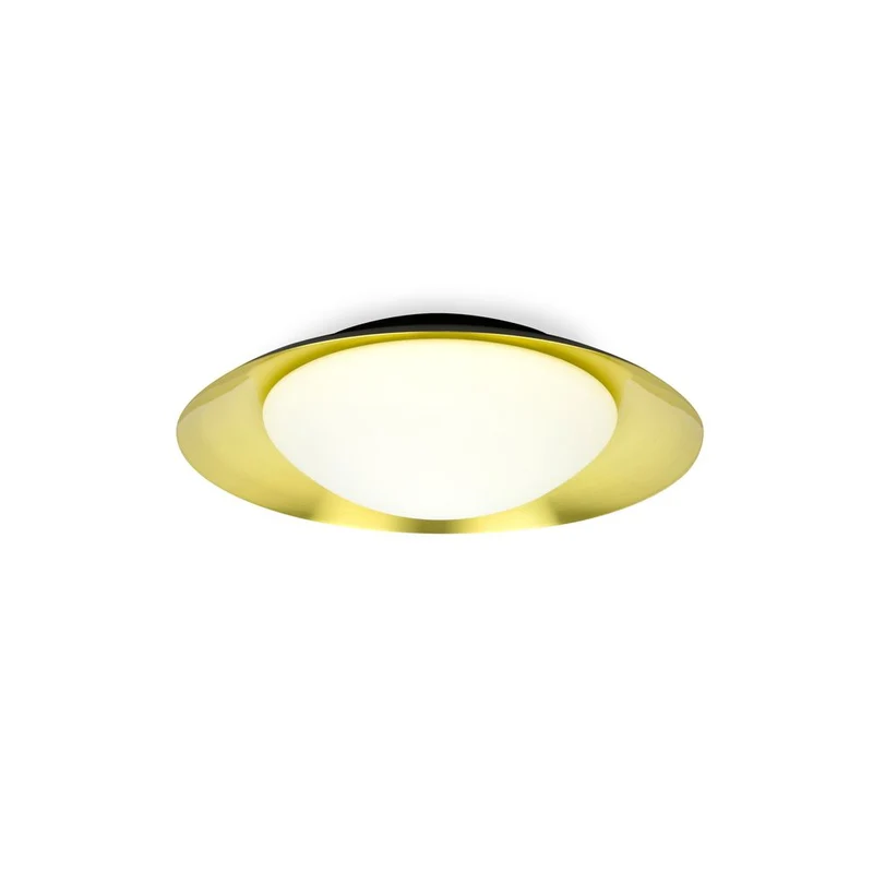 LED Deckenleuchte SIDE 15W Schwarz, Goldfarben