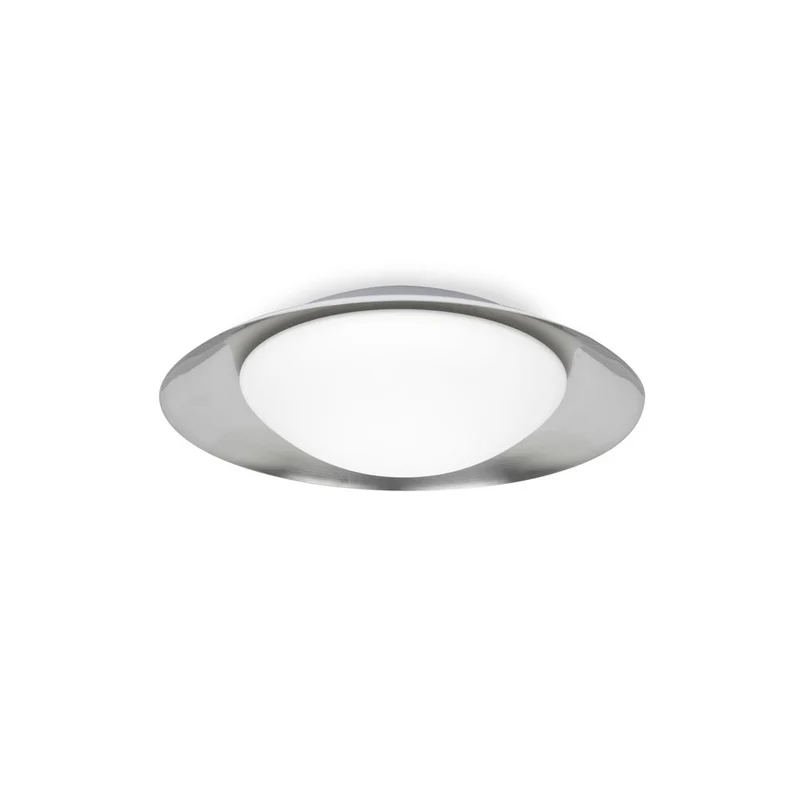 LED Deckenleuchte SIDE 15W Weiß, Nickel