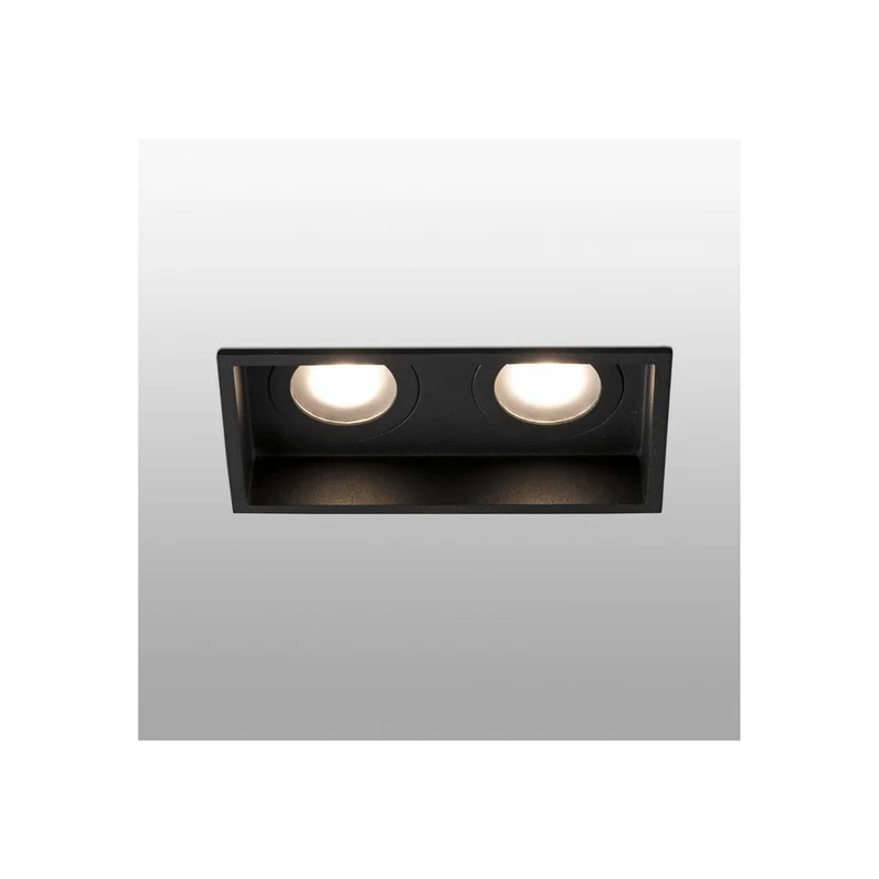 Downlight HYDE 2-flammig GU10 IP44 Schwarz