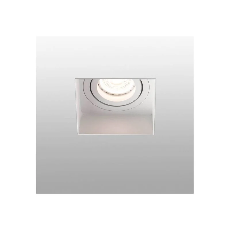 Einbauleuchte HYDE Quadratisch GU10 Weiß