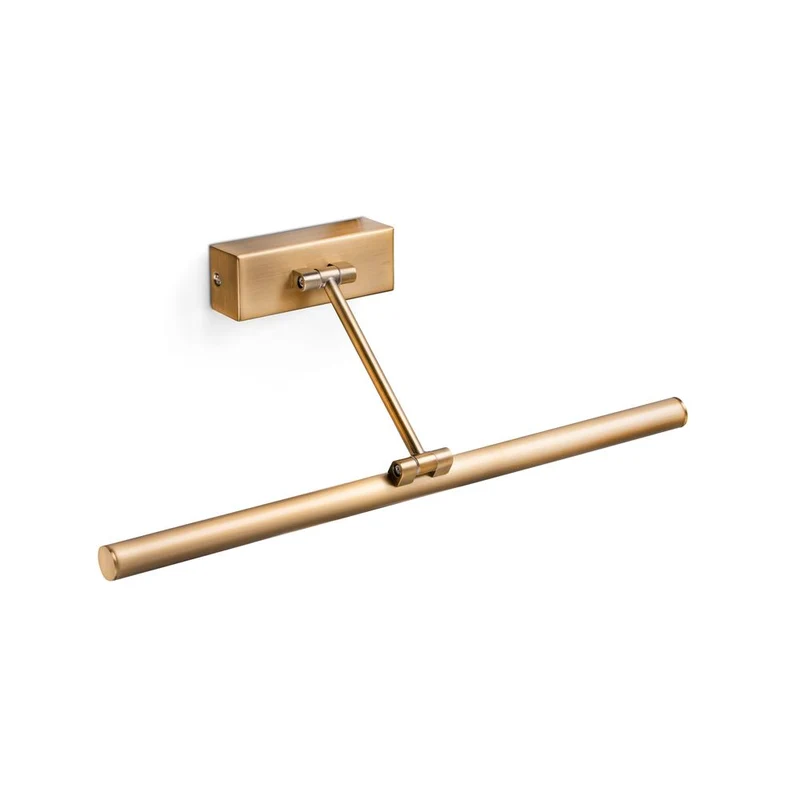 LED Bilderleuchte MAGRITTE-2 8W Altgold