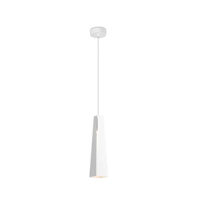 LED Pendelleuchte PLUMA 6W 3000K Weiß