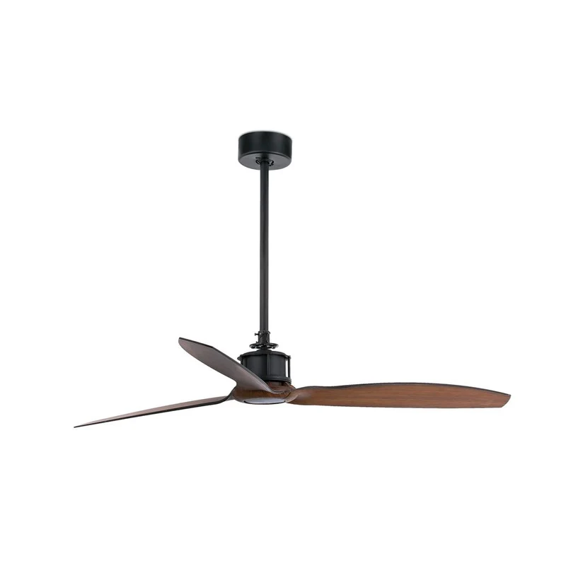 Deckenventilator JUST FAN Schwarz, Braun