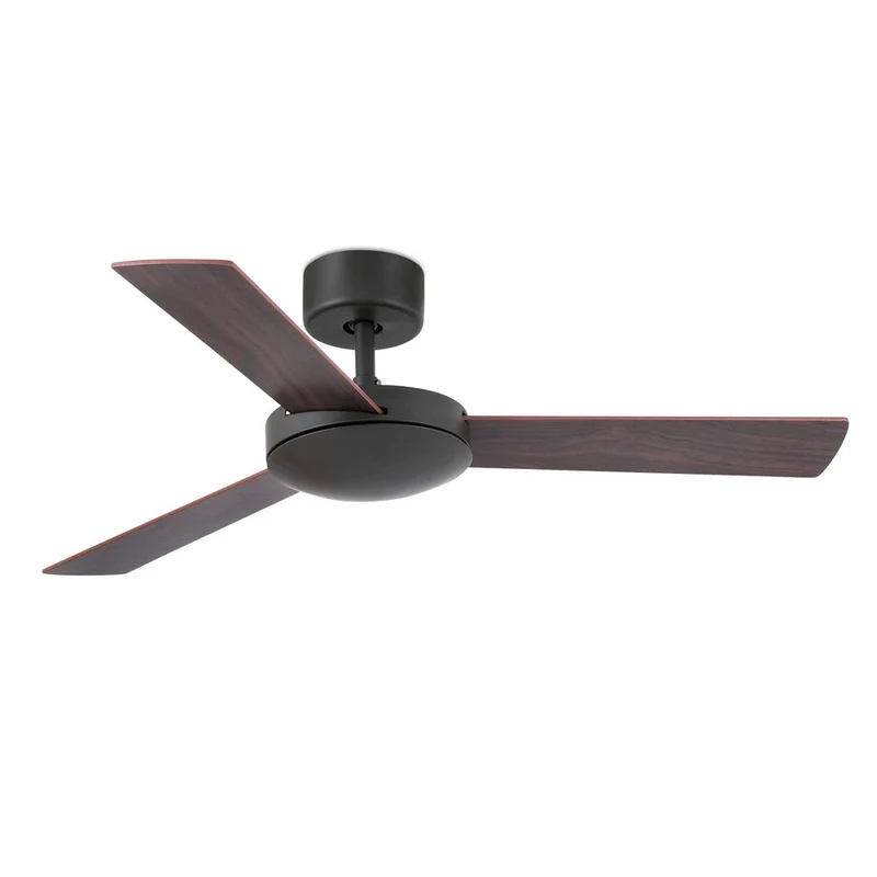 Deckenventilator Mini Mallorca Ø 106cm Dunkelbraun Kirschbaum