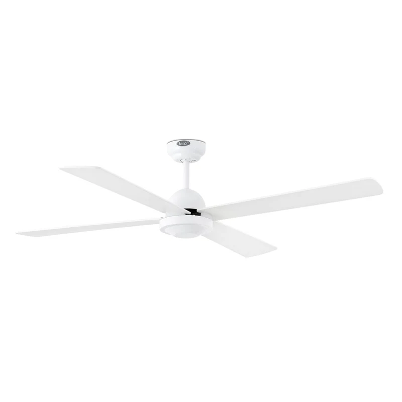 Deckenventilator IBIZA Ø 132cm 4 Flügel Weiß