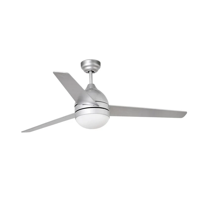 Deckenventilator Tabarca Ø 132cm 3 Flügel 2-flammig Grau-Ahorn
