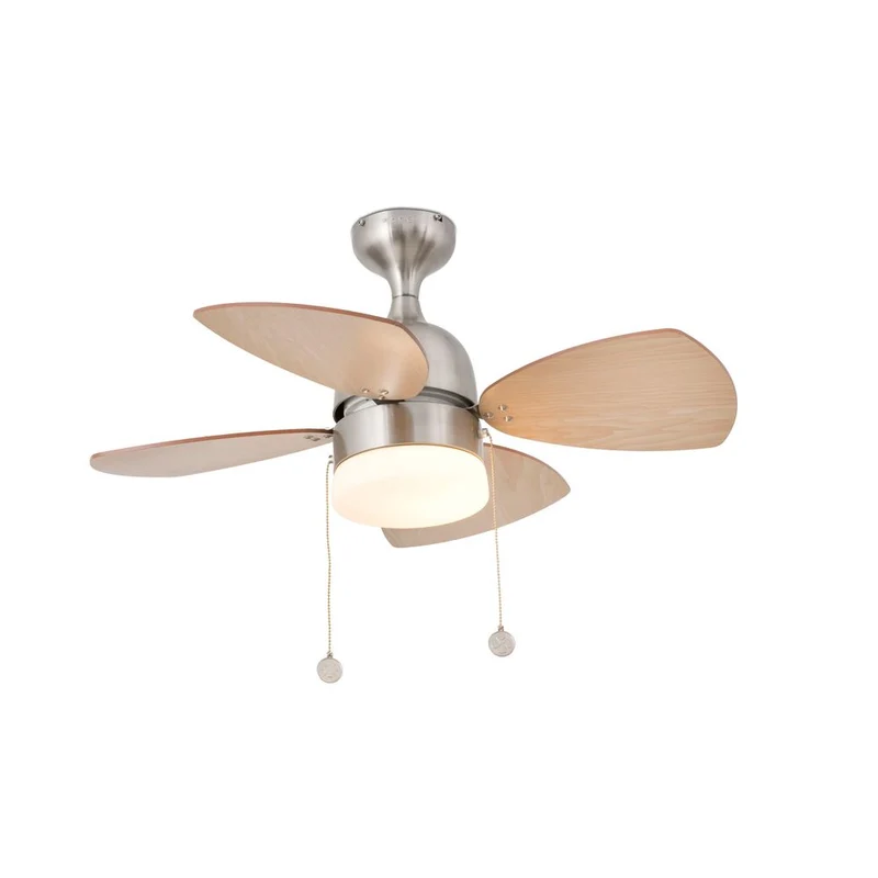 Deckenventilator Mediterraneo Ø 90cm 4 Flügel Ahorn Mahagoni