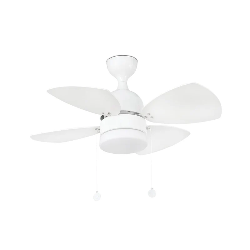 Deckenventilator MEDITERRANEO Weiß, Weiß-Ahorn