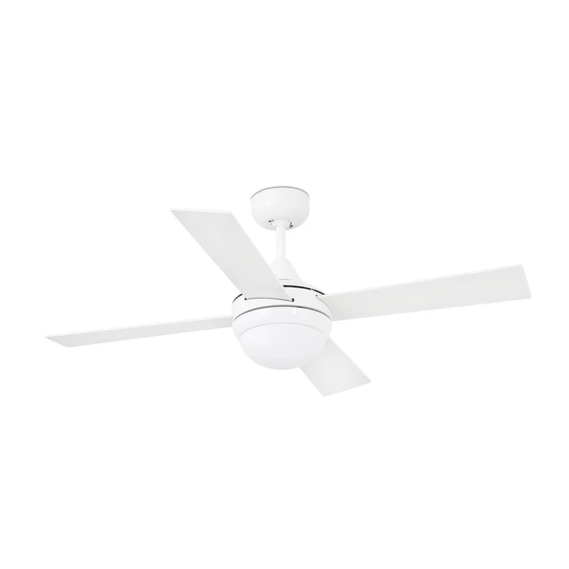 Deckenventilator MINI ICARIA Weiß, Weiß-Ahorn