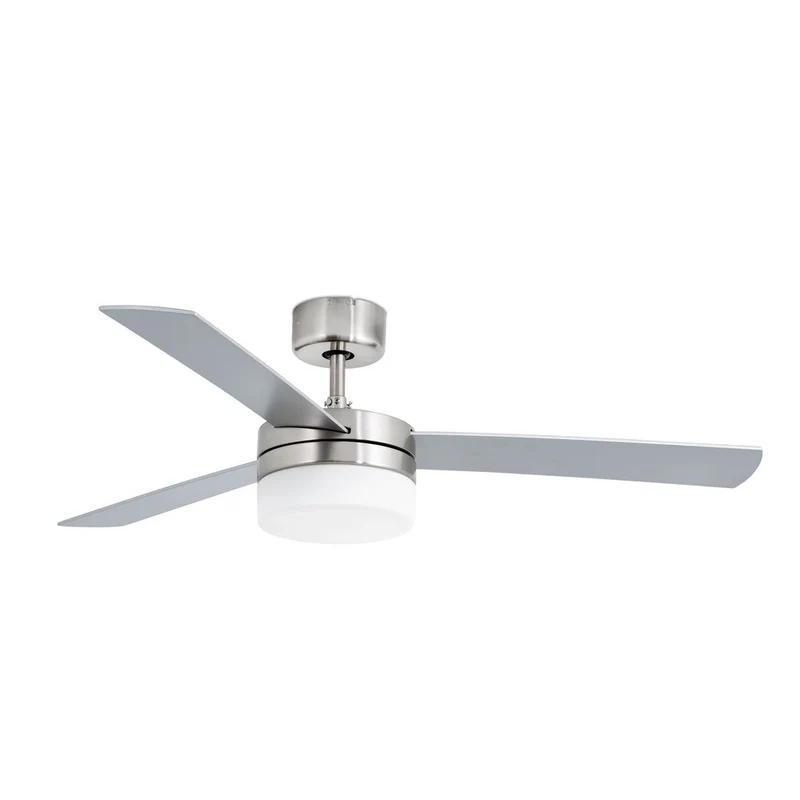 Deckenventilator PANAY 2-flammig Nickel-Matt, Nickel-Matt Mahagoni
