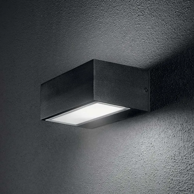 Wandleuchte Twin Ap1 Schwarz