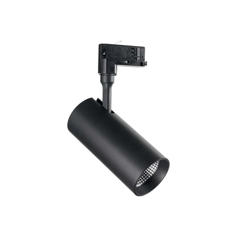 Schienenleuchte Smile 20W Cri80 45 4000K Schwarz
