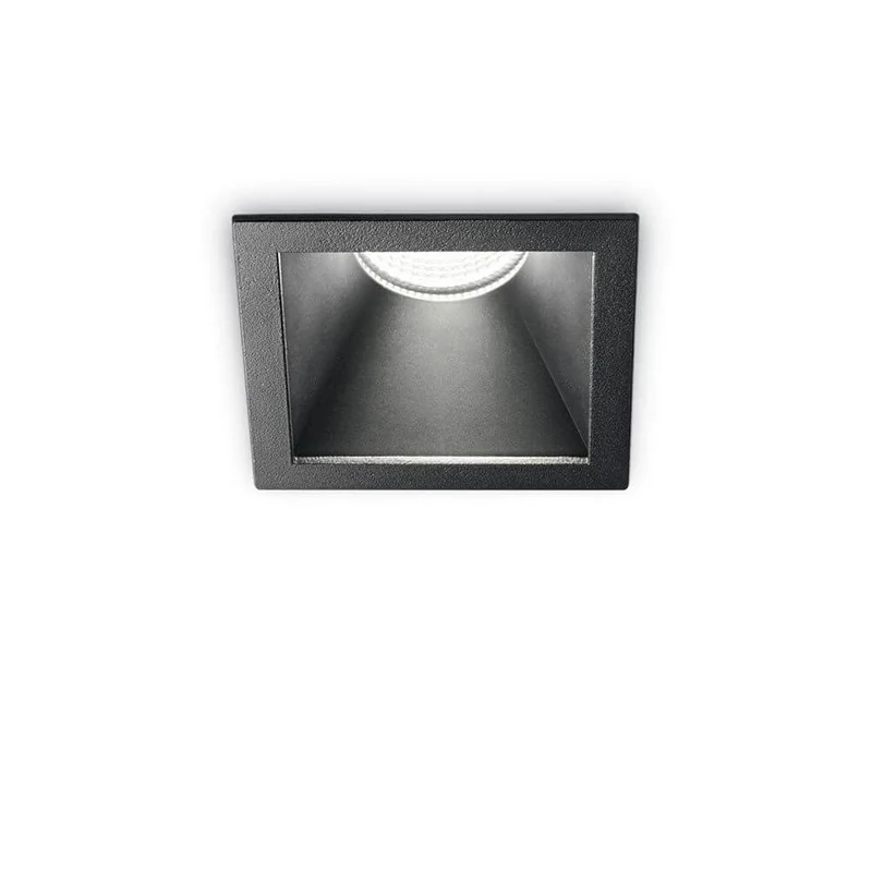 Einbaustrahler Game Square Schwarz Schwarz