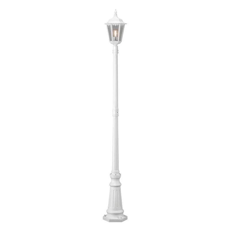 Firenze Wegeleuchte Laterne Weiß 220cm
