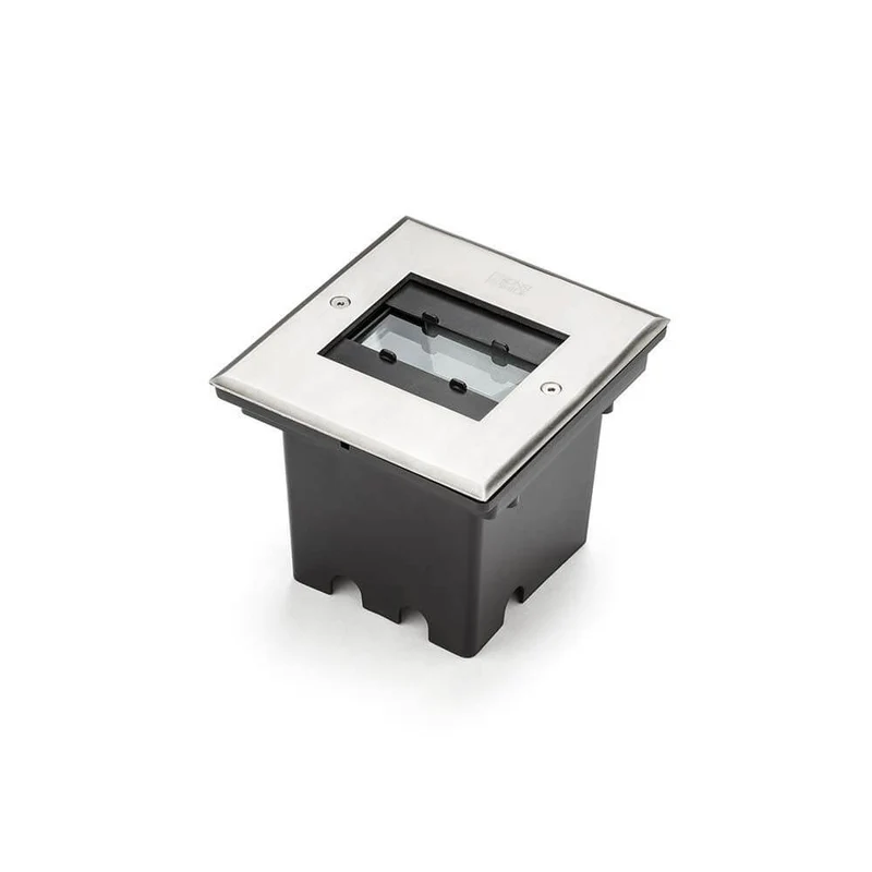 High Power LED Bodeneinbaustrahler 600lm mit Lichtaustritt Edelstahl
