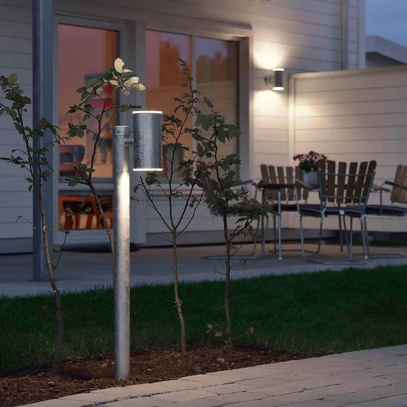Ull LED Wegeleuchte 3000K galvanisierter Stahl, Polycarbonat Glas