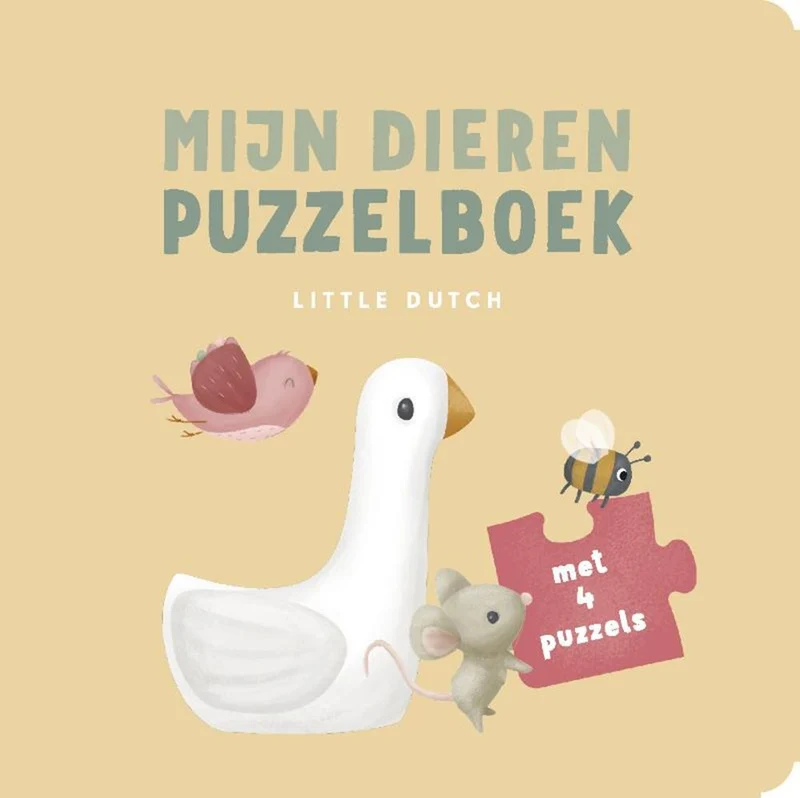 Little dutch : mijn dieren puzzelboek. 2+