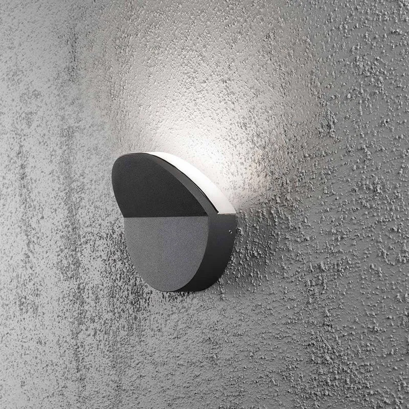 Matera LED Außenwandleuchte Anthrazit