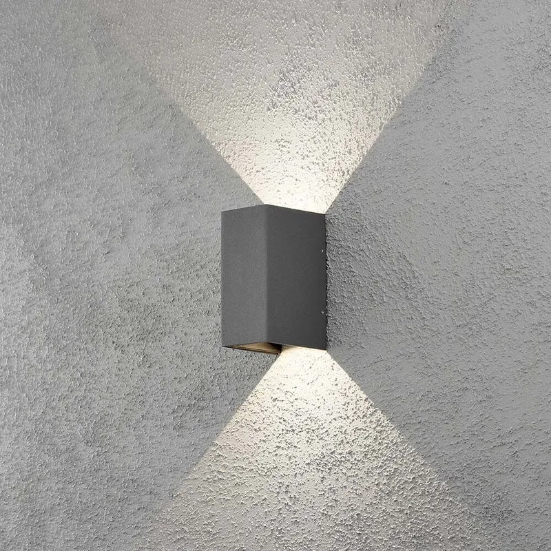 LED Außen-Wandlampe Cremona verstellbarer Lichtaustritt Anthrazit