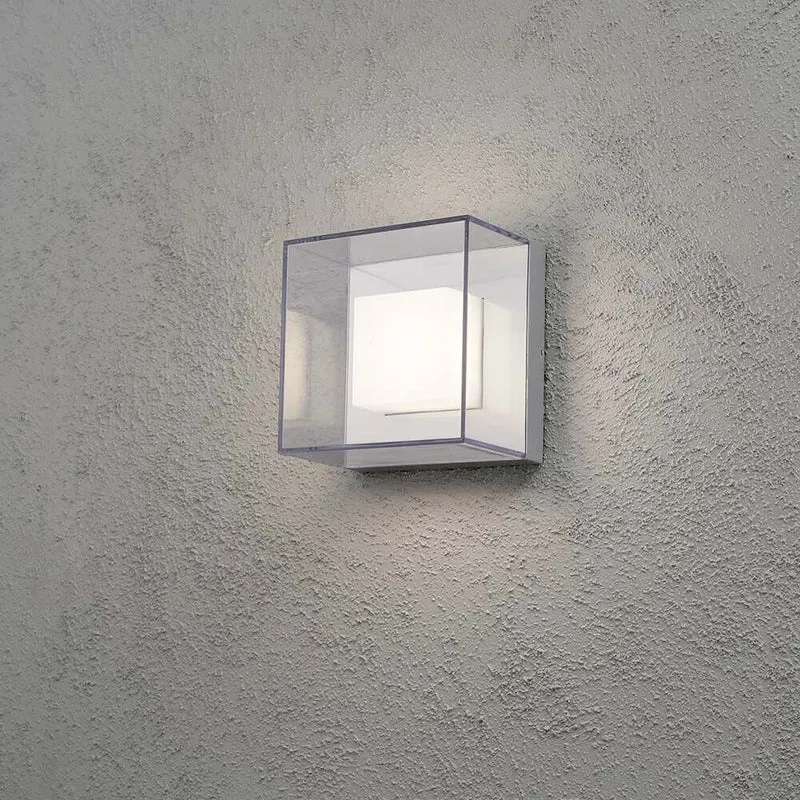 Sanremo LED Außen-Wandleuchte Grau