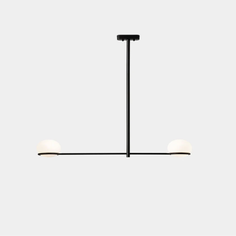 LedsC4 Coco Double Pendant Lamp Black