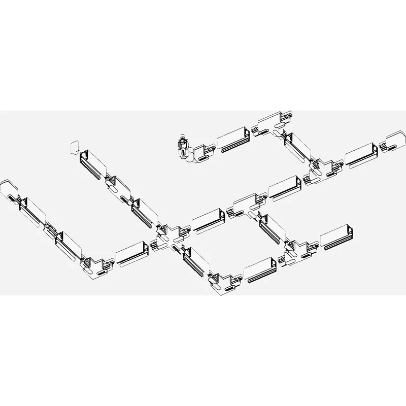 Etnobel Euro Track 3-Phase Surface Track Black