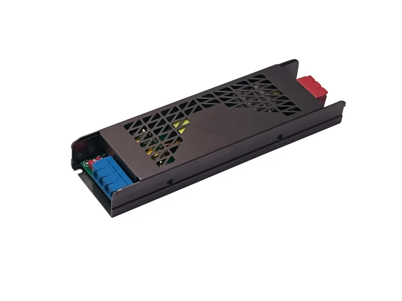 LED Transformator | 150W | 12 of 24V | IP20 | Zwart | Quick connect | Geluidsvrij