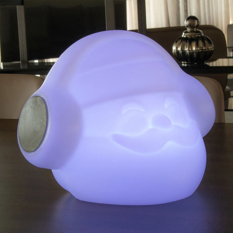 KLAUS KERST LAMP MET LUIDSPREKER
