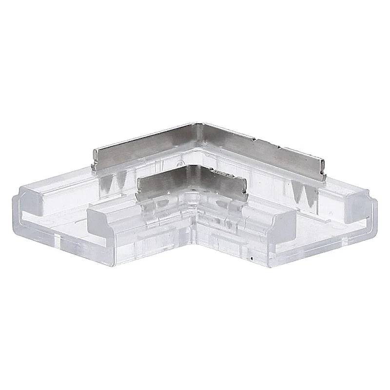 LED Strip L-vorm Connector | 8mm | COB | Enkele Kleur | IP20