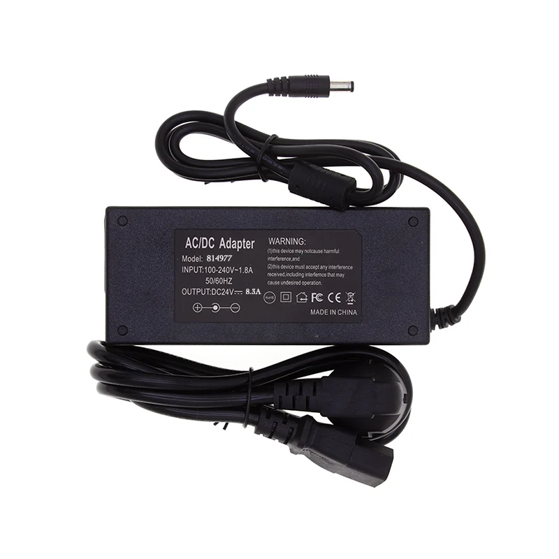 LED Driver/Transformator | 24V DC | 200W | Met DC plug